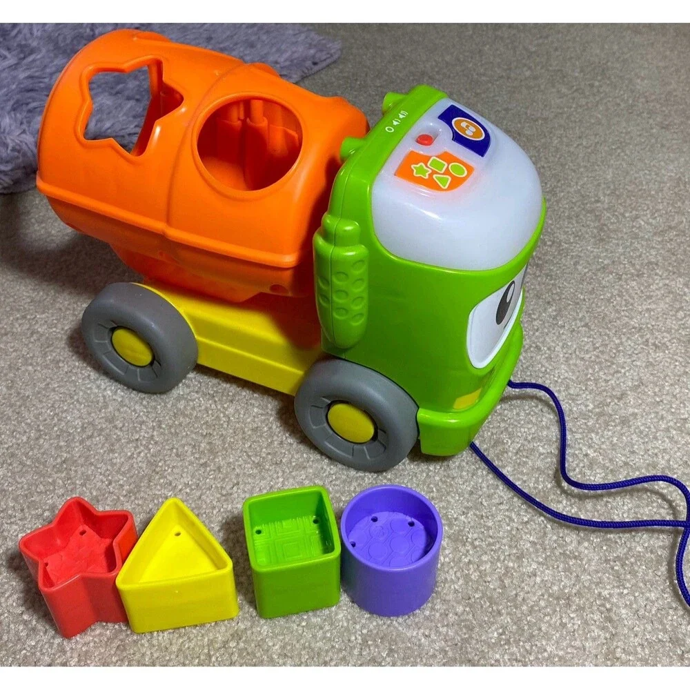 Fisher-Price Sort & Spill Learning Dump Truck Musical Shape Sorter